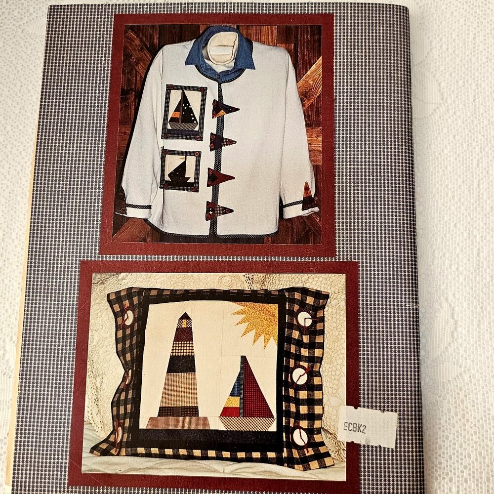 Nautical Byways Paper Pieced Border Quilts Book 2 Paperback 14pg pattern unused - Picture 5 of 6